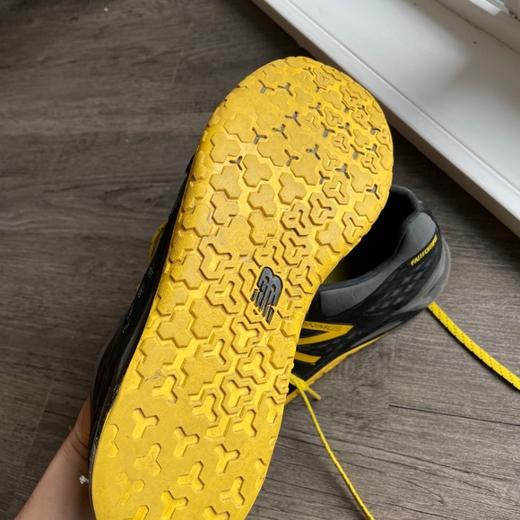 New Balance Minimus Mens Training Shoes – Mens Size 9 – Yellow/Grey - Picture 4 of 7